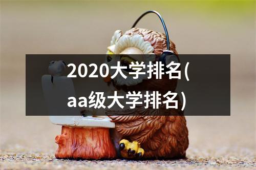 2020大学排名(aa级大学排名)