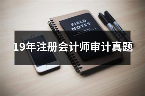 19年注册会计师审计真题