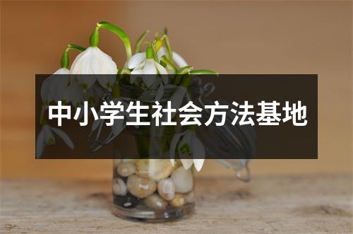 中小学生社会方法基地