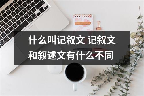 什么叫记叙文 记叙文和叙述文有什么不同