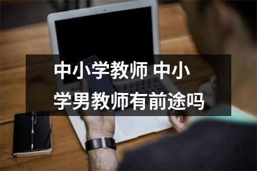 中小学教师 中小学男教师有前途吗