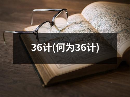36计(何为36计)
