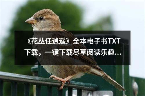 《花丛任逍遥》全本电子书TXT下载，一键下载尽享阅读乐趣！