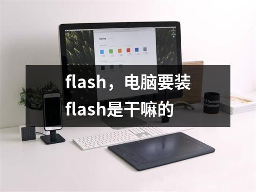 flash，电脑要装flash是干嘛的