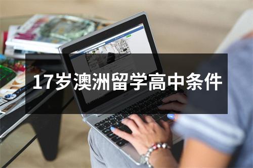 17岁澳洲留学高中条件
