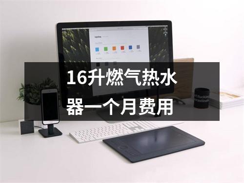 16升燃气热水器一个月费用