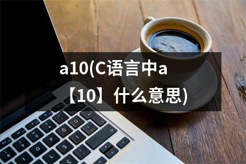 a10(C语言中a【10】什么意思)