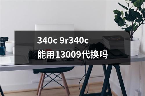 340c 9r340c能用13009代换吗