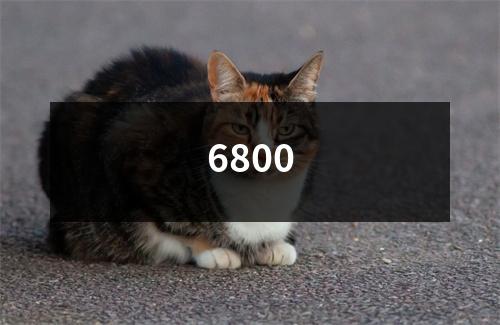 6800