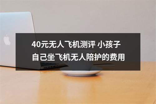 40元无人飞机测评 小孩子自己坐飞机无人陪护的费用