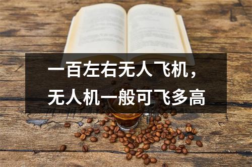 一百左右无人飞机，无人机一般可飞多高