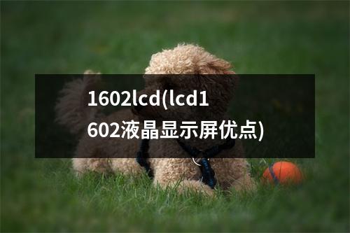 1602lcd(lcd1602液晶显示屏优点)