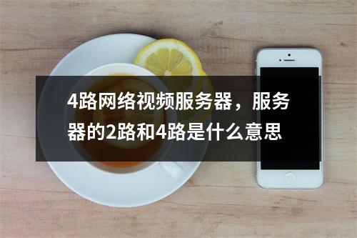 4路网络视频服务器，服务器的2路和4路是什么意思